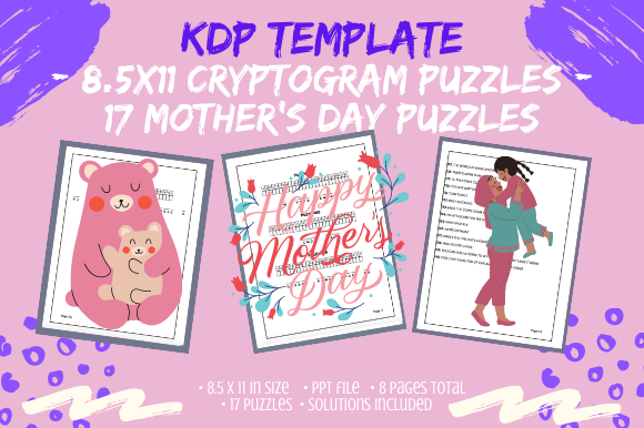 Elevating Creative Publishing with Customizable Mother's Day Cryptogram Puzzles