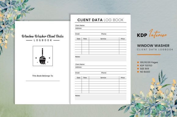 Essential Tools for Your Service Business: The Window Washer Client Data Log Book