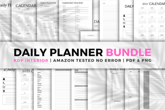 Maximizing Your Year: The Strategic Power of a Daily Planner 2023 Interior Bundle