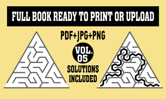 Mazes for Kids - 05: A Complete Printable Digital Product