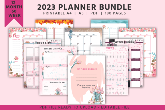 The 2023 Life Planner: Your Printable Guide to a More Organized Year