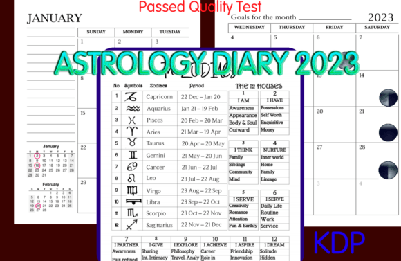 The ASTRO DIARY PLANNER 2023: A Structured Tool for Celestial Observation