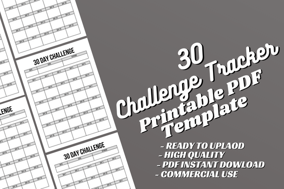 The Complete Guide to Using a 30 Day Challenge Tracker Canva Sheet