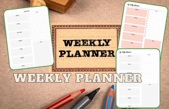 The Modern Creator's Toolkit: Leveraging Weekly - Daily Planner Interiors 2023