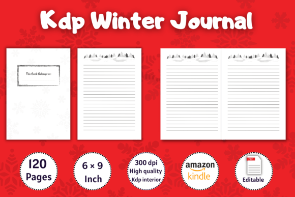 The Modern Notebook: How the Kdp Winter Journal Reclaims Focus in a Digital World