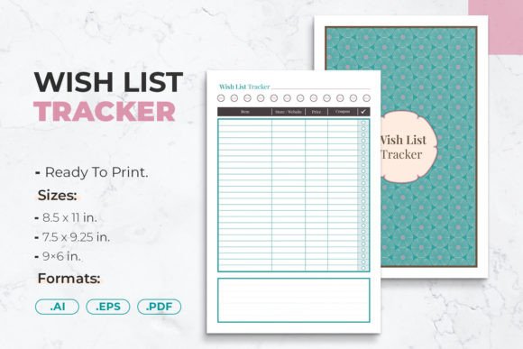 The Practical Value of a Printable Wish List Tracker Template