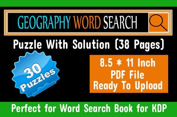 The Strategic Advantage of Specialized Content: Geography Word Search Puzzles for KDP
