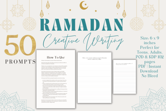 Your Creative Companion: Exploring the Ramadan 50 Creative Writing Prompts Journal