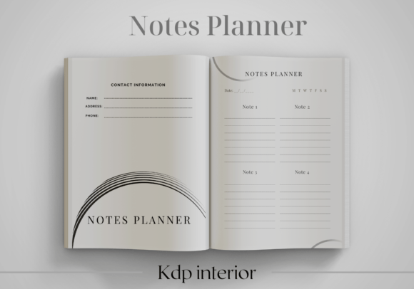 Your Guide to Creating a Profitable Notes Planner for Amazon KDP